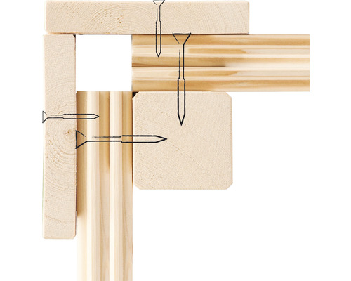 Verbindung von Holzbauteilen mit Schrauben