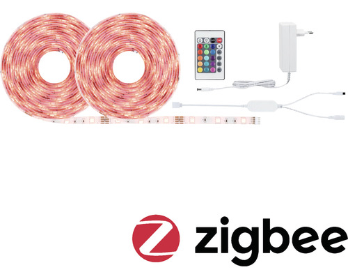 LED Stripe mit Fernbedienung und Zigbee Logo