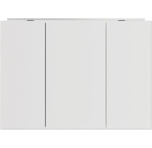 Badmöbel-Set Nobilia Programm 2 257 101x169,1x48,7 cm Mineralgusswaschtisch weiß matt mit LED-Beleuchtung-thumb-7