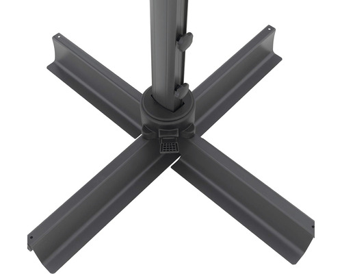 Schirmständer mit Kreuzfuß