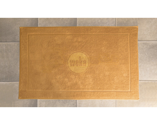 Weka Logo Fußmatte auf Fliesenboden