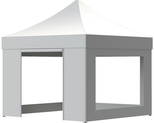 Pavillon mit Fenster und verschließbarer Seite