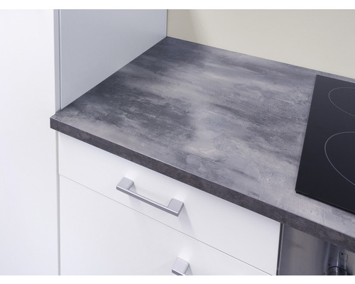 Küchenblock Flex Well Lucca weiß/weiß 270 cm inkl. Einbaugeräte 12135 jetzt  kaufen bei | Umbauschränke