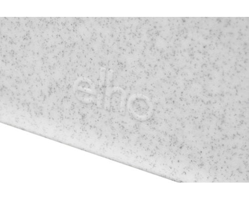 Detailaufnahme eines Pflanzgefäßes mit dem Elho Logo