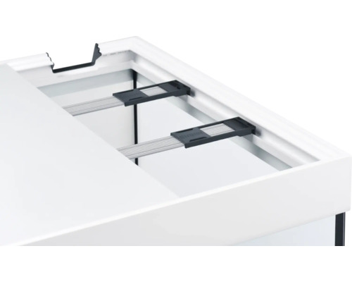 Aquariumabdeckung mit Halterungen für Beleuchtung