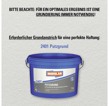 Blauer Eimer Modulan 2401 Putzgrund mit 5 Liter Inhalt.