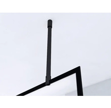 Raumdusche Aurlane Briks Black 900x2000 mm Echtglas Klar hell schwarz-thumb-3 Raumdusche Aurlane Briks Black 900x2000 mm Echtglas Klar hell schwarz-thumb-3