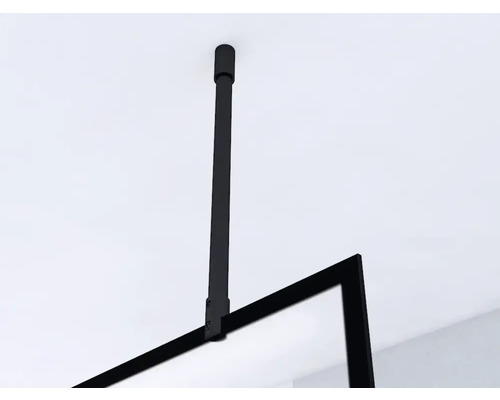 Deckenbefestigung für Duschwand