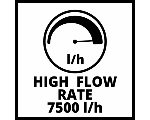 Hohe Durchflussrate 7500 Liter pro Stunde