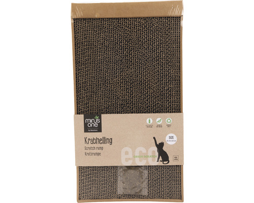 Katzenkratzrampe aus Pappe