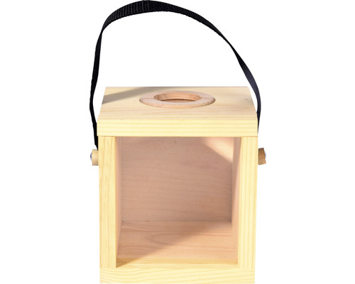 Vogelbeobachtungskasten aus Holz mit Trageband
