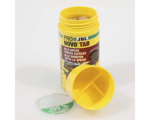JBL Pro Novo Tab Futterdose für alle Arten Aquariumbewohner