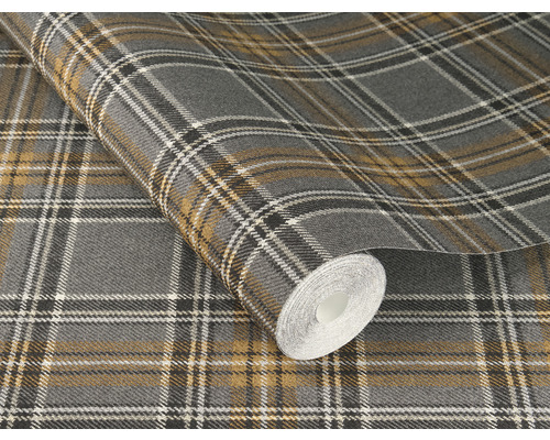 Tapetenrolle mit Karomuster