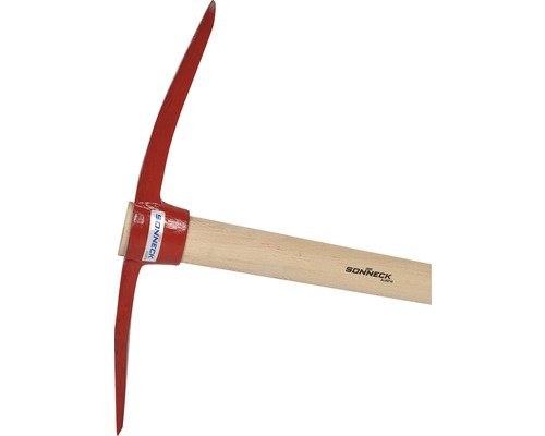 Spitzhacke mit Holzgriff
