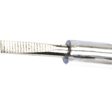 Schlitzschraubendreher aus Metall, Nahaufnahme