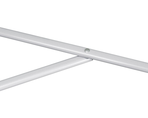 Detailaufnahme eines Metallgestells