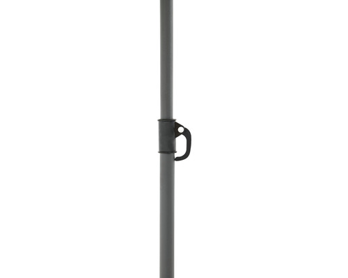 Metallpfosten mit Halterung