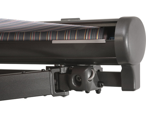 Detailansicht einer Gelenkarmmarkise