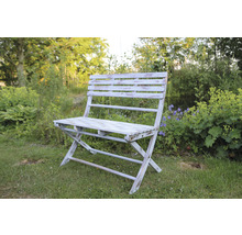 Balkonset Destiny TOSCANA 2x Stuhl Bank Tisch 100x58x73 cm klappbar Akazienholz