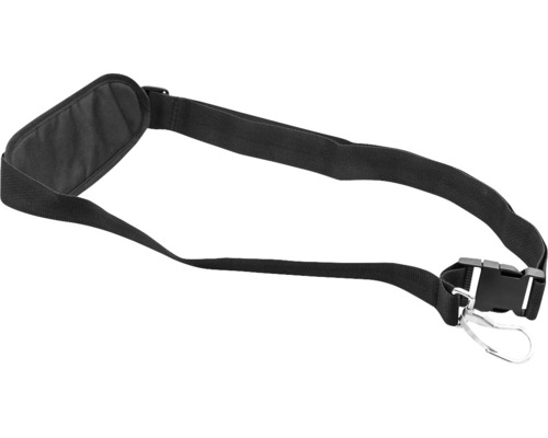 Tragegurt mit Schulterpolster und Karabinerhaken