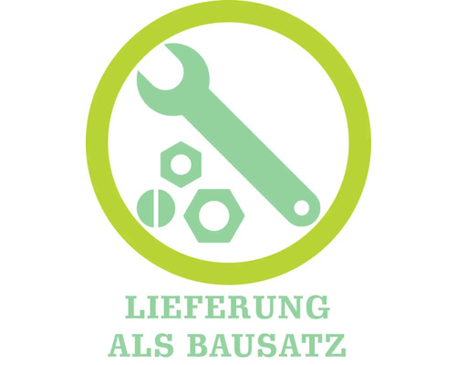 Symbol: Lieferung als Bausatz