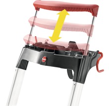 Hailo L100 TopLine Aluminium-Sicherheits-Stehleiter 5 Stufen-thumb-2 Hailo L100 TopLine Aluminium-Sicherheits-Stehleiter 5 Stufen-thumb-2