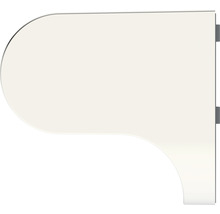 Brausehalter Reika Ovaro magnetisch edelstahl matt ohne Montageplatte