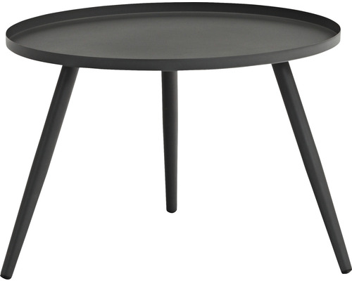 Runder Beistelltisch mit drei Beinen