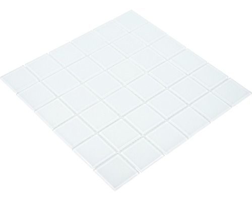 Mosaikmatte aus Glas mit kleinen quadratischen Mosaiksteinen