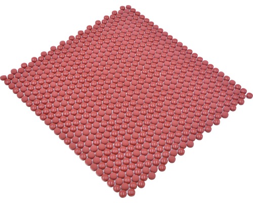 Mosaikfliese mit runden Steinen