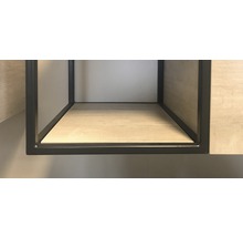 Regalboden Sanox 35x40 cm für Stahlrahmen eiche Natur-thumb-2