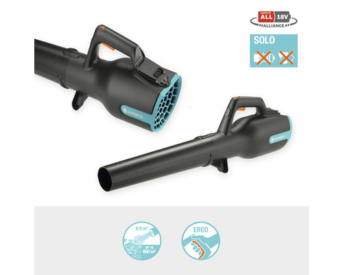 Gardena Akku-Laubbläser, ohne Akku und Ladegerät