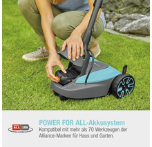 Akku Rasenmäher GARDENA P4A HandyMower 22/18V ohne Akku und Ladegerät