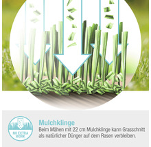Akku Rasenmäher GARDENA P4A HandyMower 22/18V ohne Akku und Ladegerät