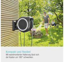 Wand- Schlauchbox GARDENA RollUp XL 35 m, 180° schwenkbar und RollControl-Technologie-thumb-10