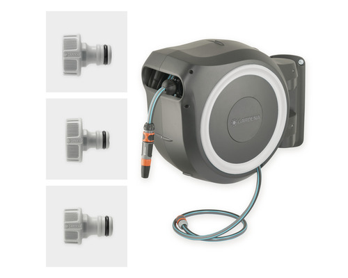 Gardena Wand-Schlauchbox mit drei Hahnverbindern