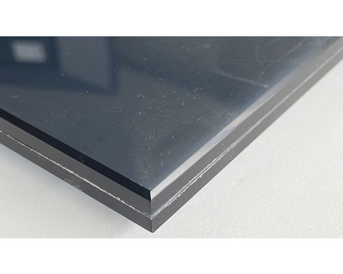 Nahaufnahme einer Acrylglasplatte