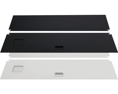 Aquariumabdeckung in Schwarz und Weiß