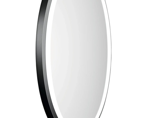 Ovaler Spiegel mit integrierter Beleuchtung