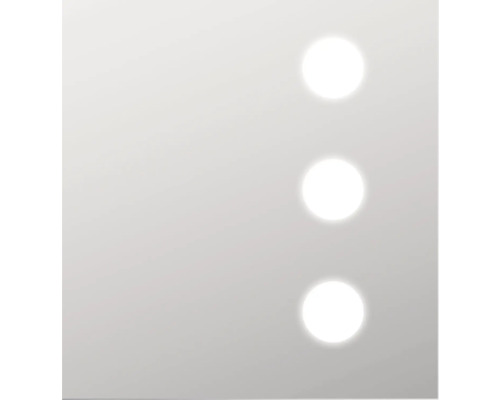 Drei übereinander angeordnete Punkte