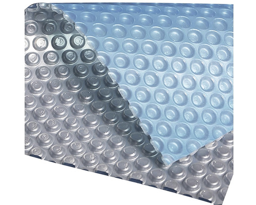 Poolabdeckung mit Luftpolsterfolie