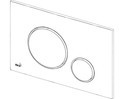 Alca Betätigungsplatte für WC Spülkästen mit zwei Tasten
