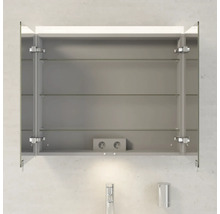 Badmöbel-Set Keuco Royal Reflex 80x48x49 cm Mineralgusswaschbecken hochglanz weiß mit LED-Beleuchtung-thumb-6 Badmöbel-Set Keuco Royal Reflex 80x48x49 cm Mineralgusswaschbecken hochglanz weiß mit LED-Beleuchtung-thumb-6