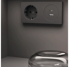 Waschtischunterschrank Keuco Stageline 120x62,5x49 cm ohne Waschbecken vulkanit matt mit LED-Beleuchtung-thumb-9 Waschtischunterschrank Keuco Stageline 120x62,5x49 cm ohne Waschbecken vulkanit matt mit LED-Beleuchtung-thumb-9