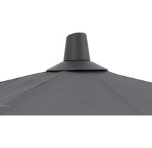 Detailaufnahme des Dachs eines Pavillons.