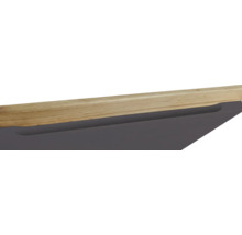 Detailansicht eines Tisches mit Schublade