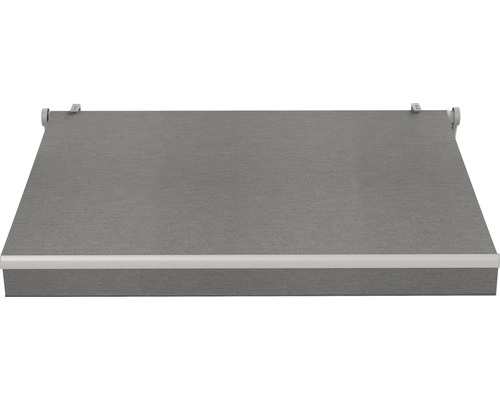 Graue Gelenkarmmarkise