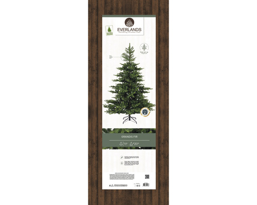 Verpackung eines künstlichen Grandis-Tannenbaums