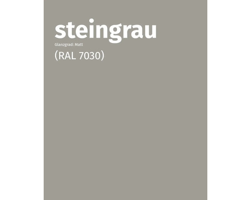 Steingrau, Glanzgrad: Matt, RAL 7030