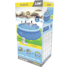 Avenli Prompt Set Pool Verpackung, 3,6 Meter Durchmesser